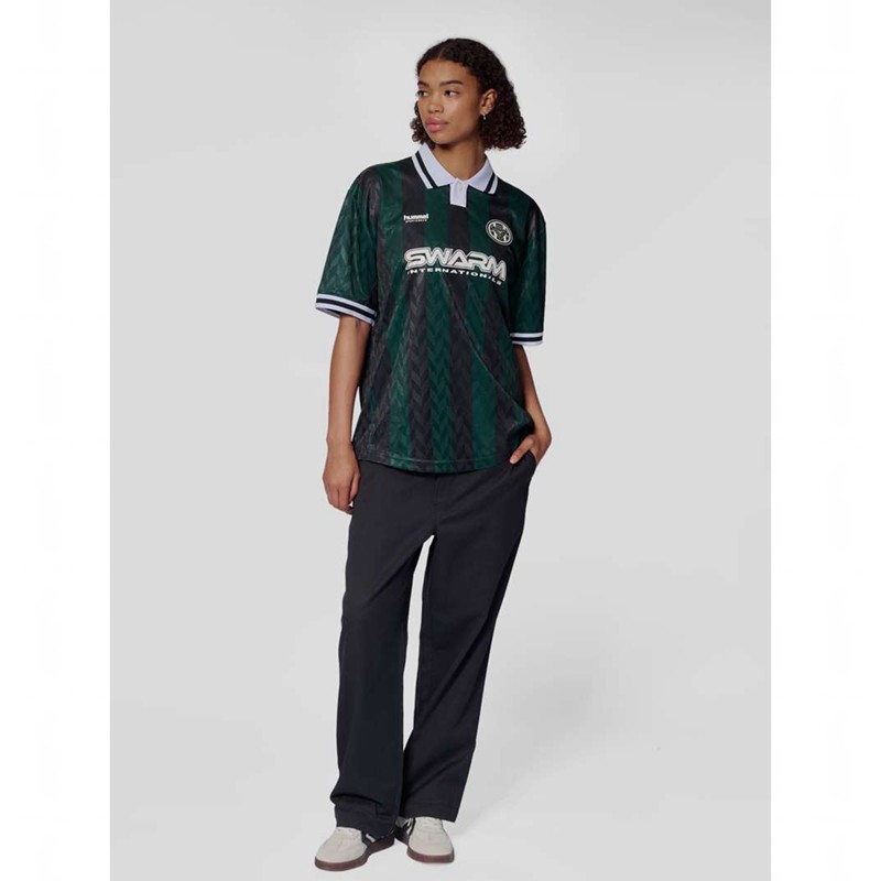 Hummel Loose Football S/S Muške Dres Zelene | 776966-697