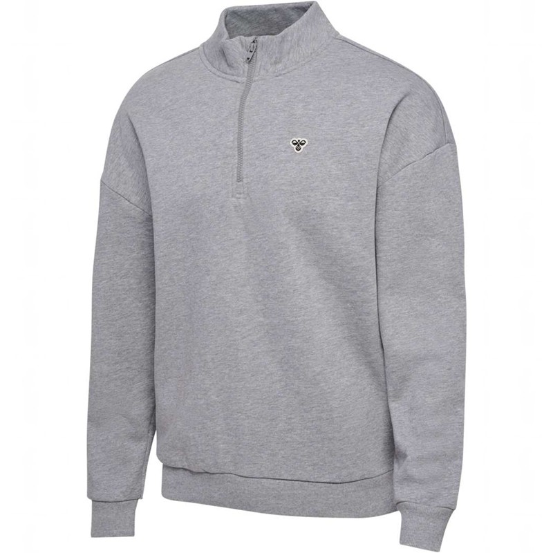 Hummel Loose Half Zip Bee Muške Dukserice Sive | 895488-452