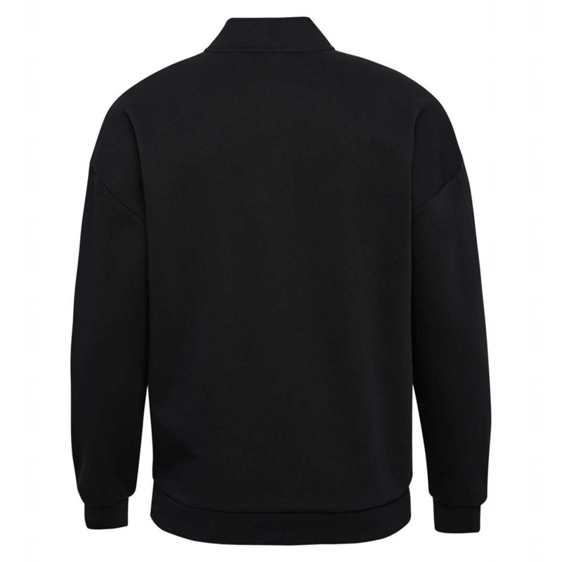 Hummel Loose Half Zip Bee Muške Dukserice Crne | 738772-763