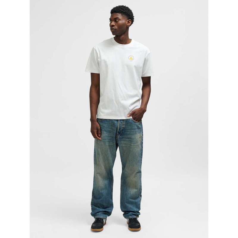 Hummel Loose S/S Call Us Muške Majice Bijele | 806802-178