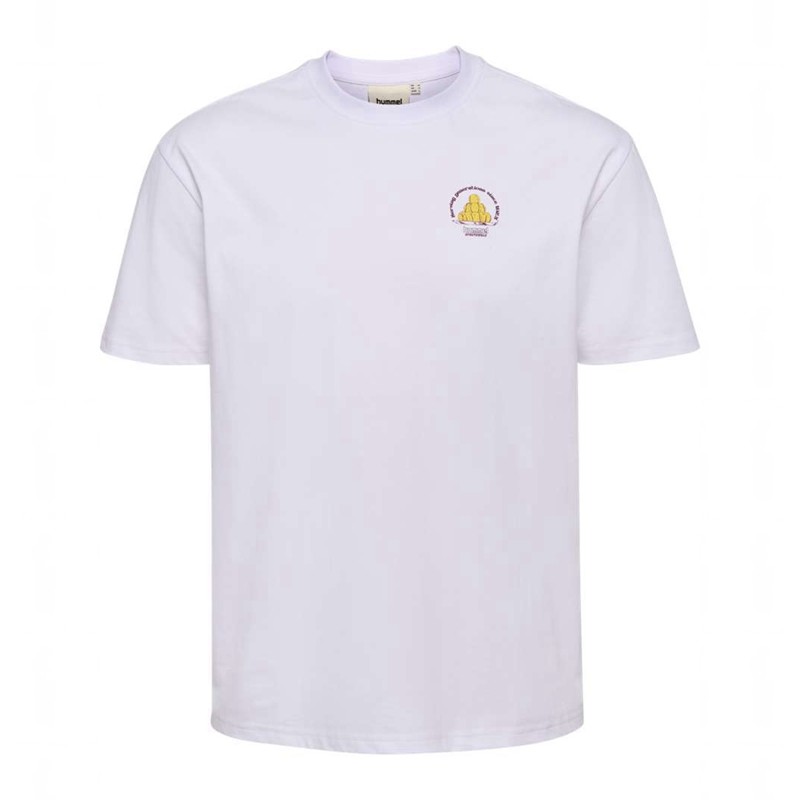 Hummel Loose S/S Call Us Muške Majice Bijele | 806802-178