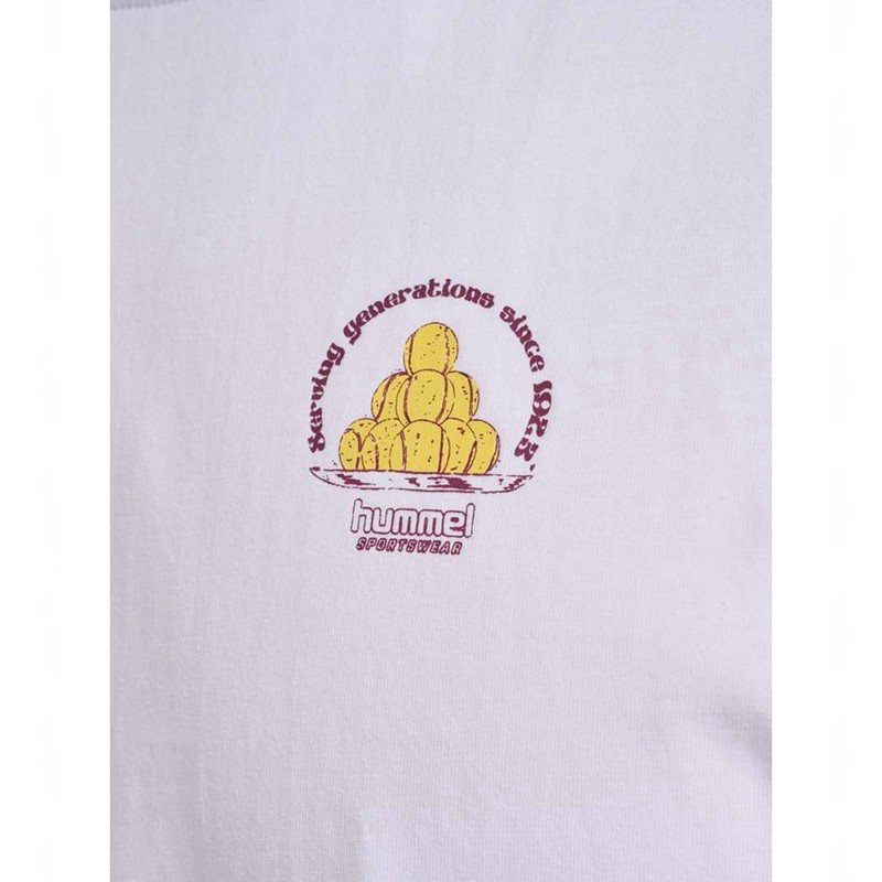 Hummel Loose S/S Call Us Muške Majice Bijele | 806802-178