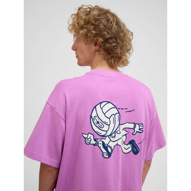 Hummel Loose S/S Headball Muške Majice Roze | 954453-368