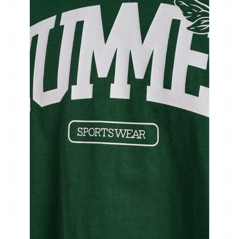 Hummel Loose S/S University Bee Muške Majice Zelene | 345633-191