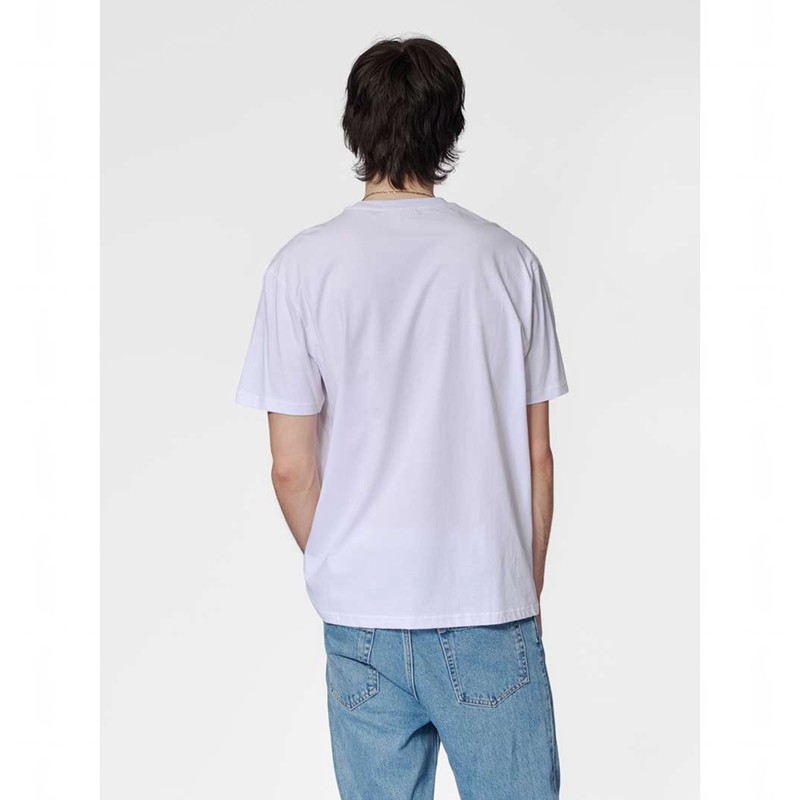 Hummel Loose S/S University Bee Muške Majice Bijele | 492016-221