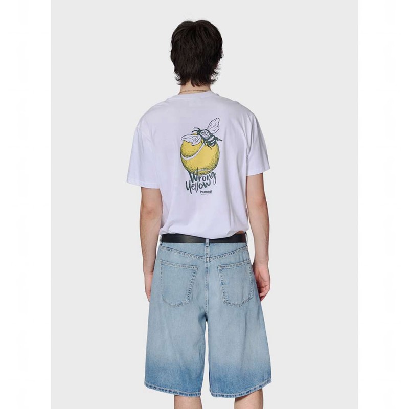 Hummel Loose S/S Wrong Yellow Muške Majice Boje Lavande | 446631-433