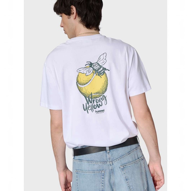 Hummel Loose S/S Wrong Yellow Muške Majice Boje Lavande | 446631-433