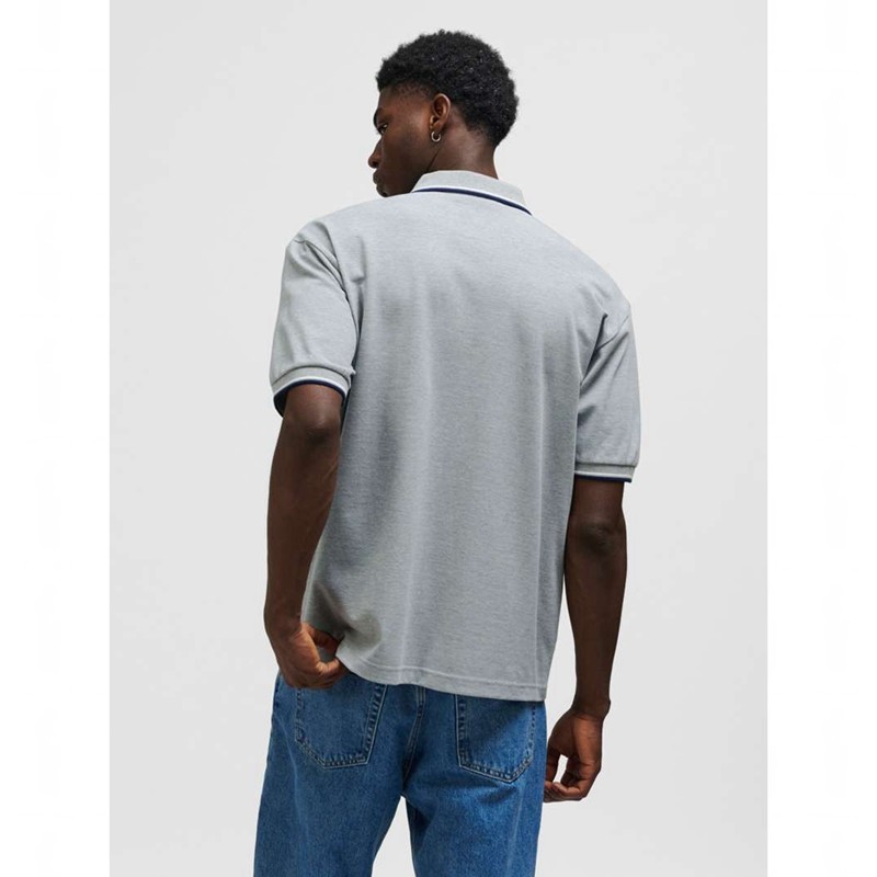 Hummel Loose Shirt S/S Bee Muške Polo Majice Sive | 921599-995