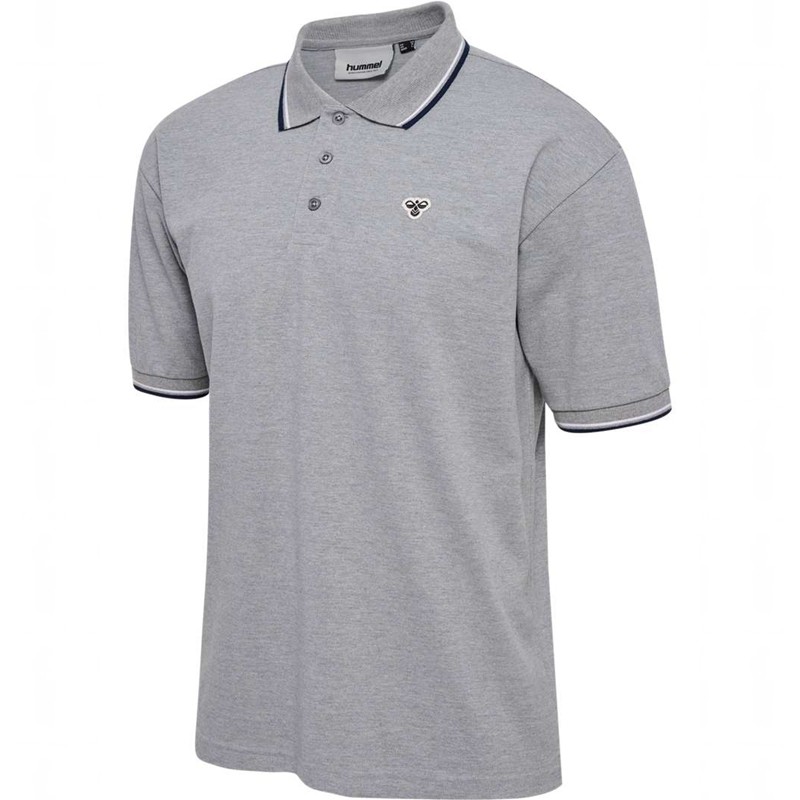 Hummel Loose Shirt S/S Bee Muške Polo Majice Sive | 921599-995