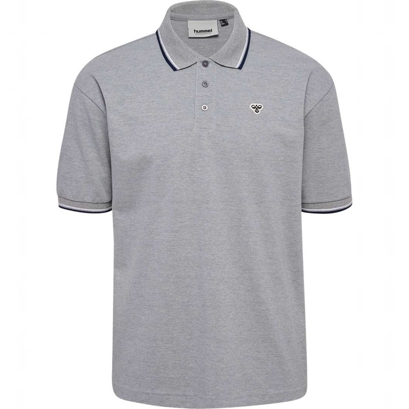 Hummel Loose Shirt S/S Bee Muške Polo Majice Sive | 921599-995