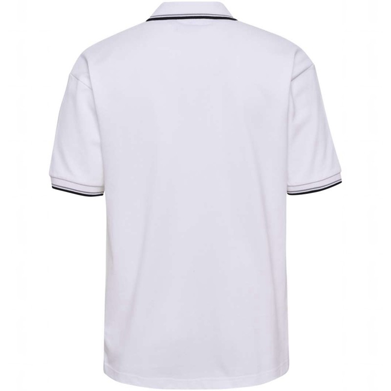 Hummel Loose Shirt S/S Bee Muške Polo Majice Bijele | 471744-439