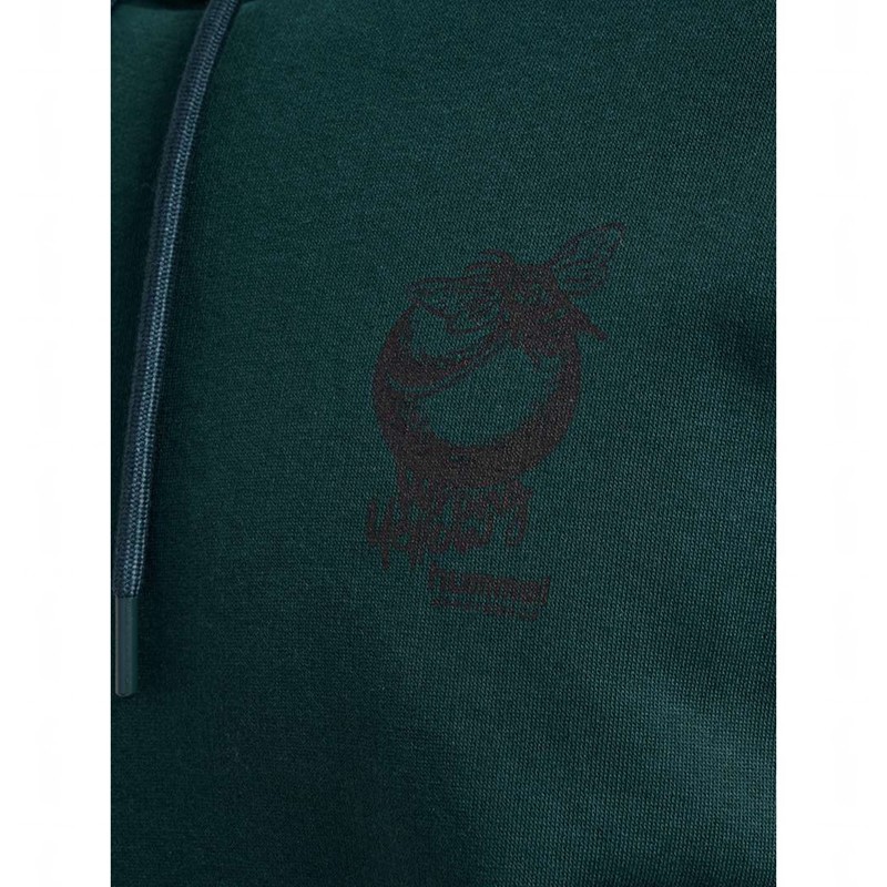 Hummel Loose Wrong Yellow Muške Majica s Kapuljačom Zelene | 914829-631