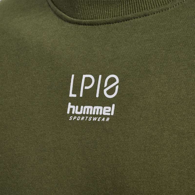 Hummel Lp10 Boxy Muške Dukserice Zelene | 428739-114
