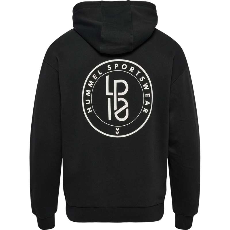 Hummel Lp10 Boxy Sweat Muške Majica s Kapuljačom Crne | 344676-963