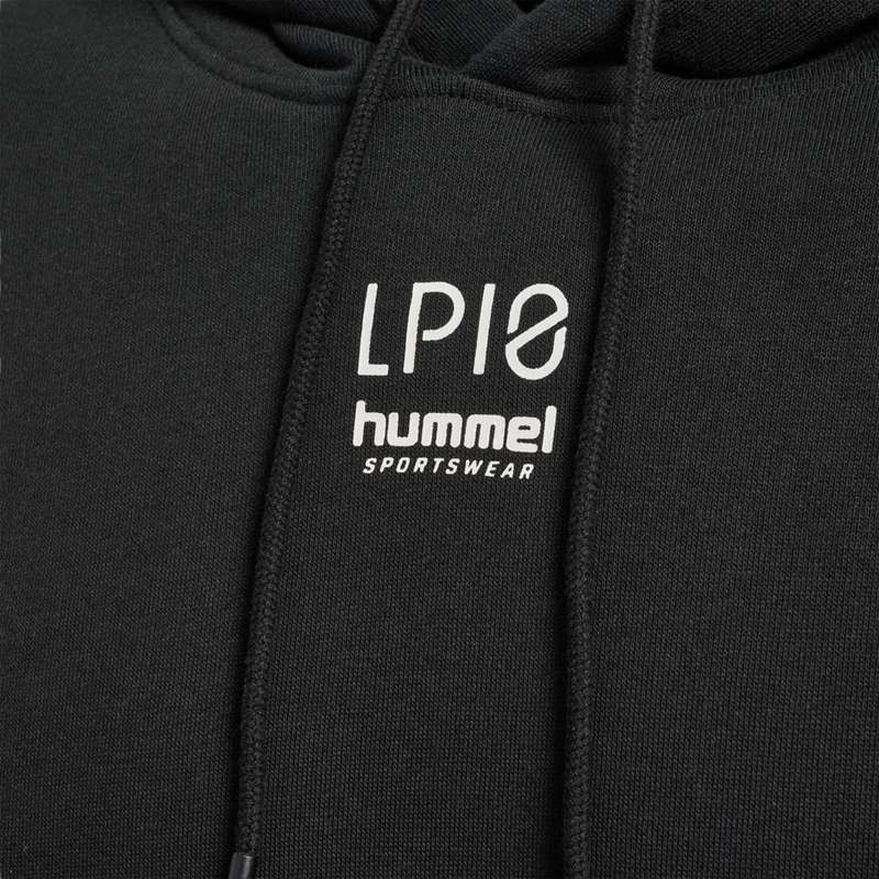 Hummel Lp10 Boxy Sweat Muške Majica s Kapuljačom Crne | 344676-963
