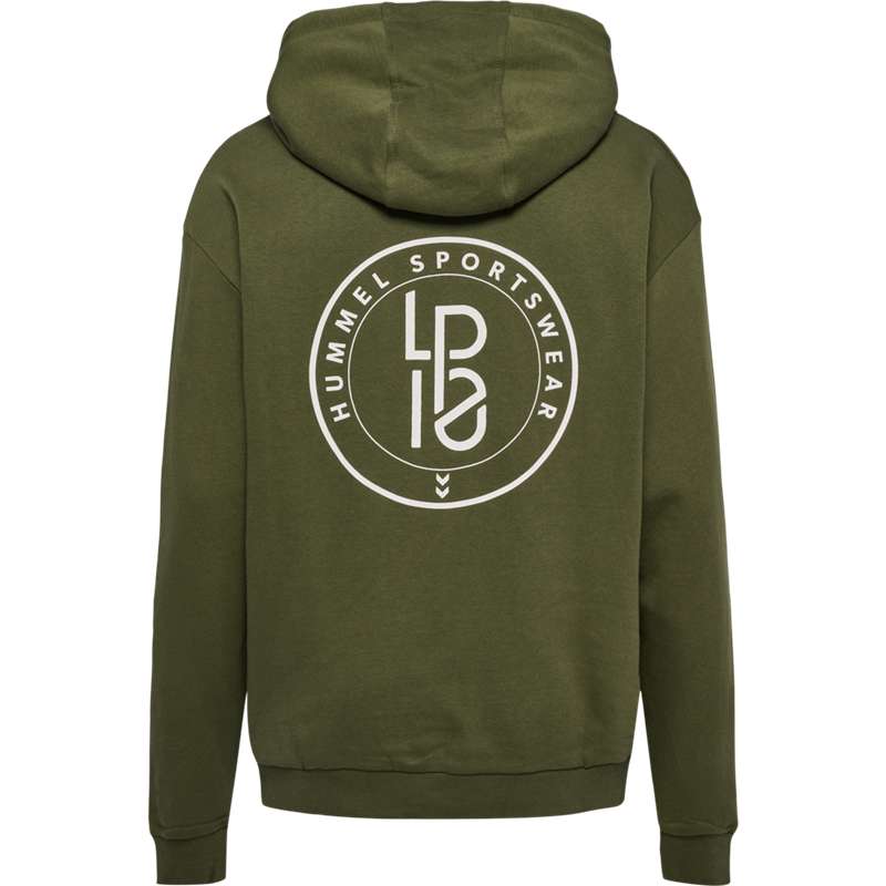 Hummel Lp10 Boxy Sweat Muške Majica s Kapuljačom Zelene | 605977-055