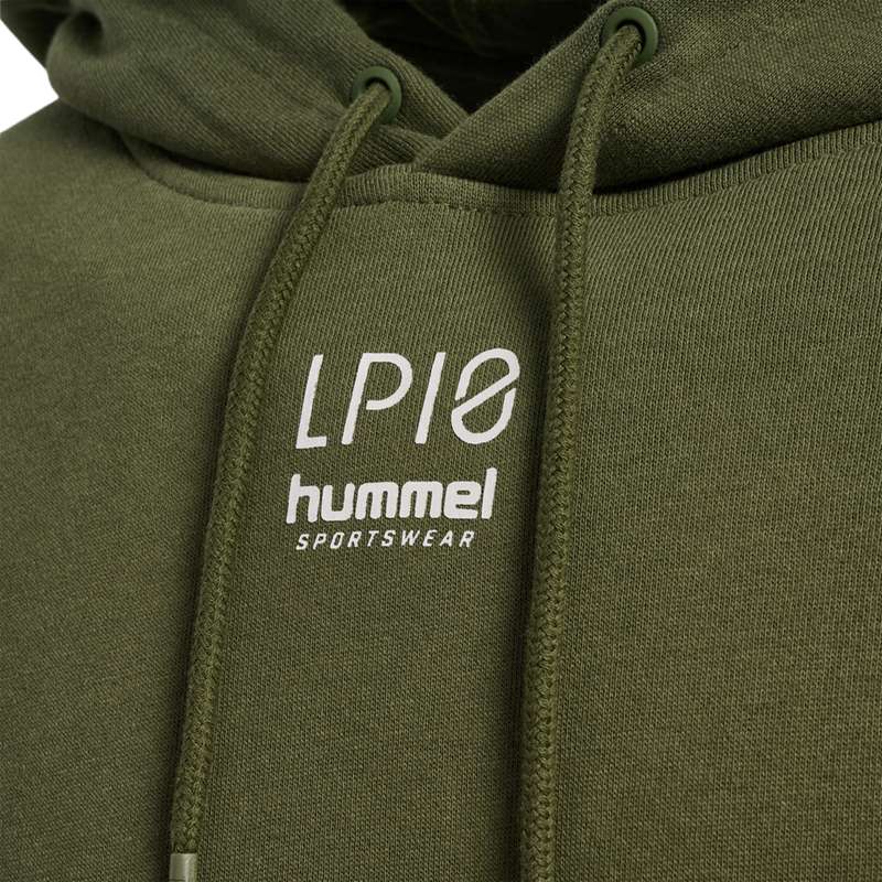 Hummel Lp10 Boxy Sweat Muške Majica s Kapuljačom Zelene | 605977-055