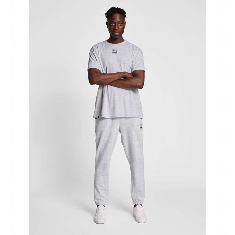 Hummel Lp10 Loose Muške Majica s Kapuljačom Sive | 618860-423