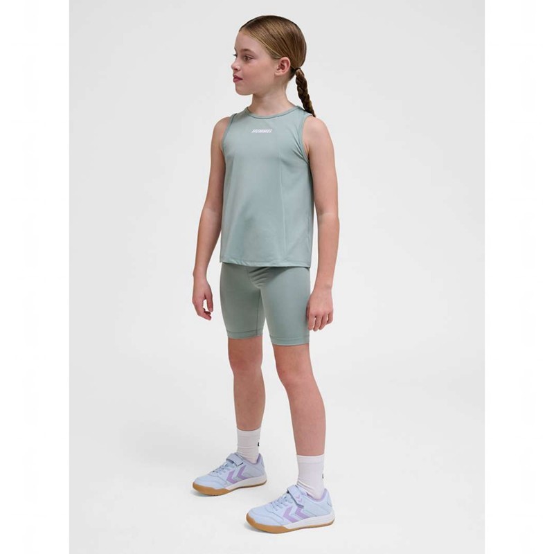 Hummel Luna Tights Dječje Kratke Hlače Zelene | 817894-748