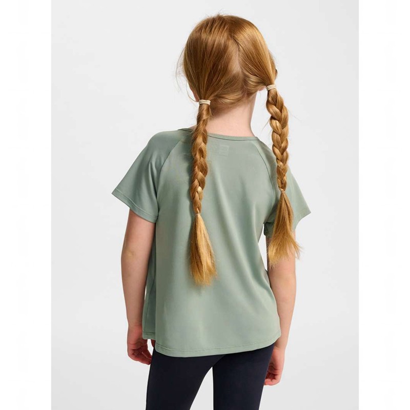 Hummel Luna Top S/S Dječje Tenisice Zelene | 461238-442