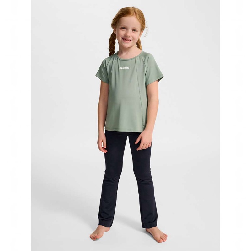 Hummel Luna Top S/S Dječje Tenisice Zelene | 461238-442