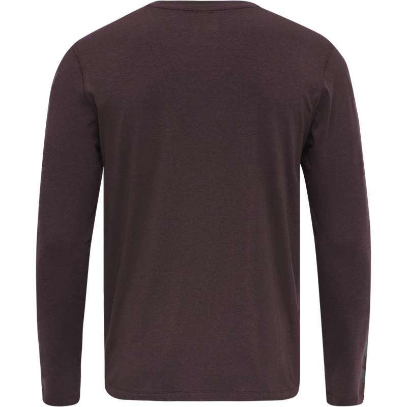 Hummel Mace Ls Muške Majice Bordo | 031609-425
