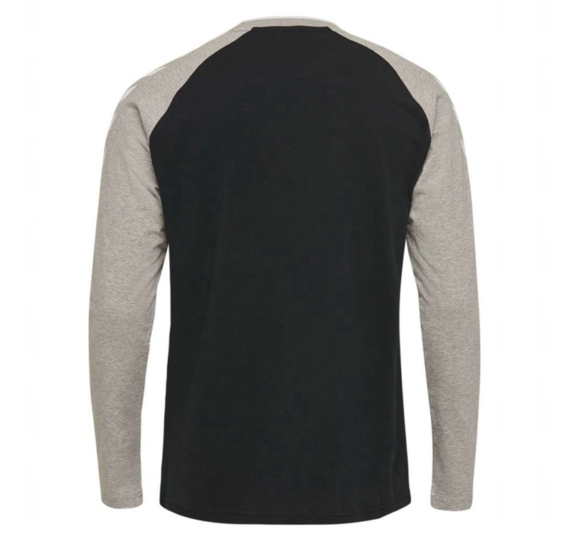Hummel Mark L/S Muške Majice Crne | 732521-281