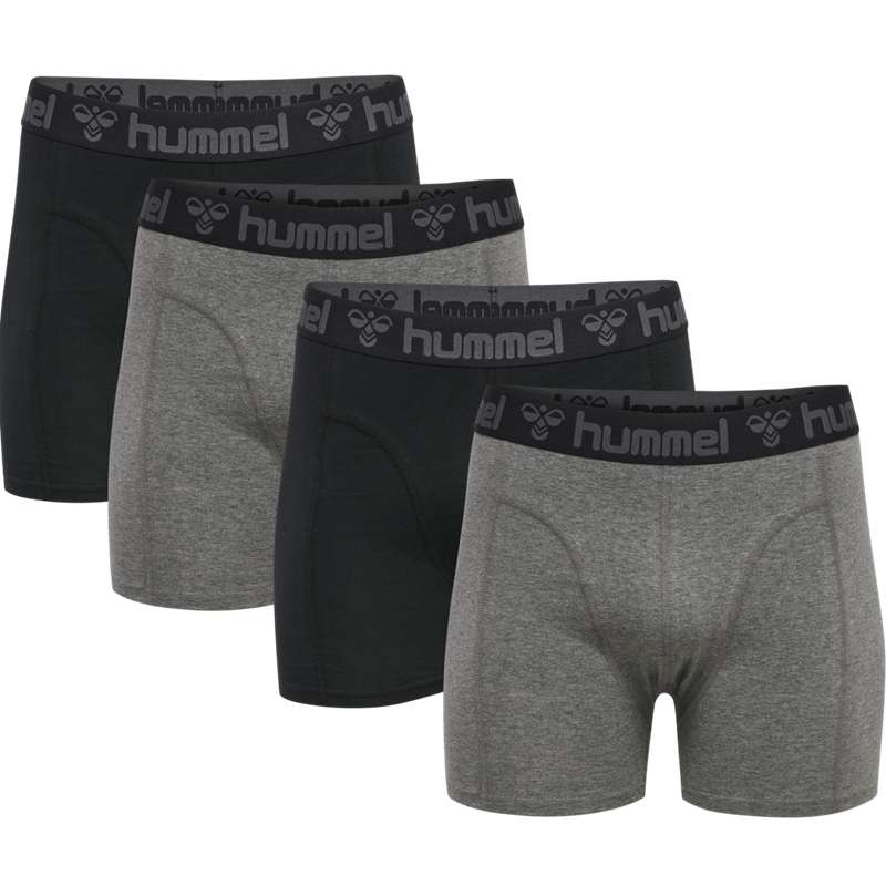 Hummel Marston 4-pack Muške Boxer Crne | 102088-631