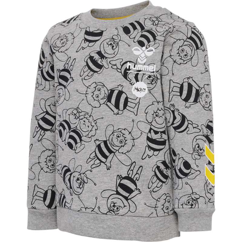 Hummel Maya Aop Crewsuit Dječje Sportska Odjeća Sive | 140642-948