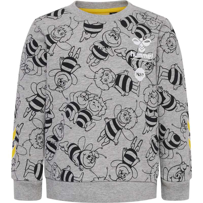 Hummel Maya Aop Crewsuit Dječje Sportska Odjeća Sive | 140642-948