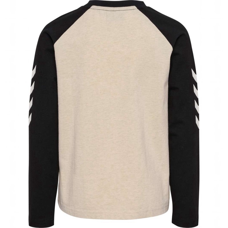 Hummel Melvin L/S Dječje Majice Crne | 182097-168
