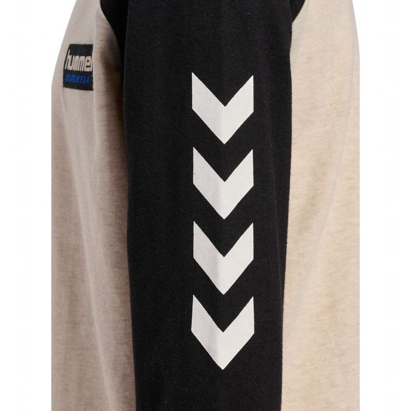 Hummel Melvin L/S Dječje Majice Crne | 182097-168