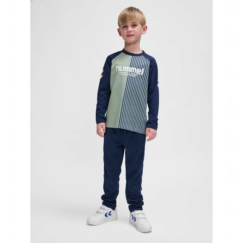 Hummel Mexi L/S Dječje Gym Shoes Zelene | 152977-119