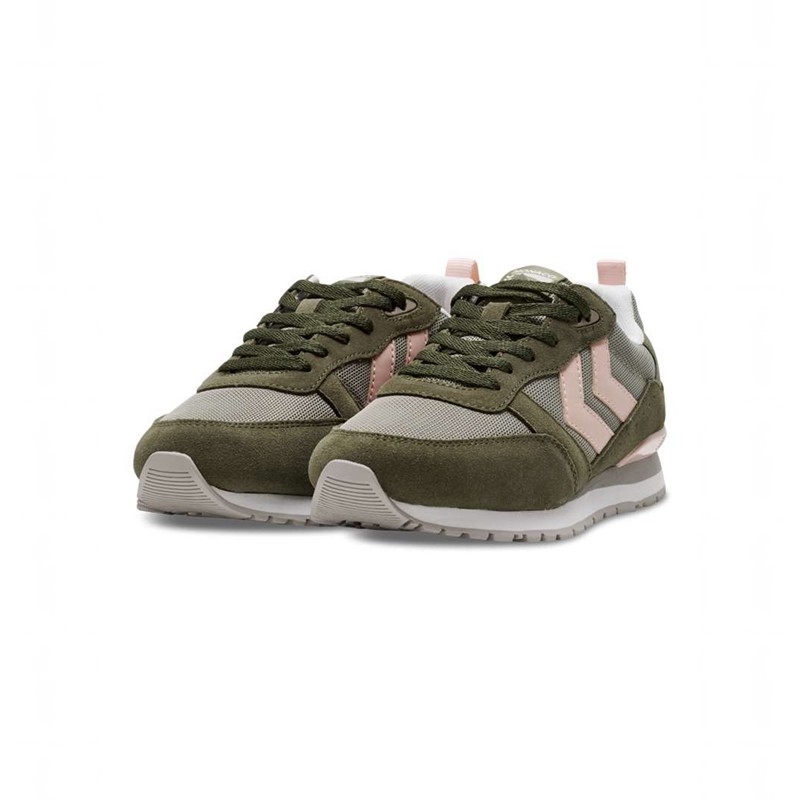 Hummel Monaco 86 Muške Tenisice Maslinasto Zelene | 703951-454