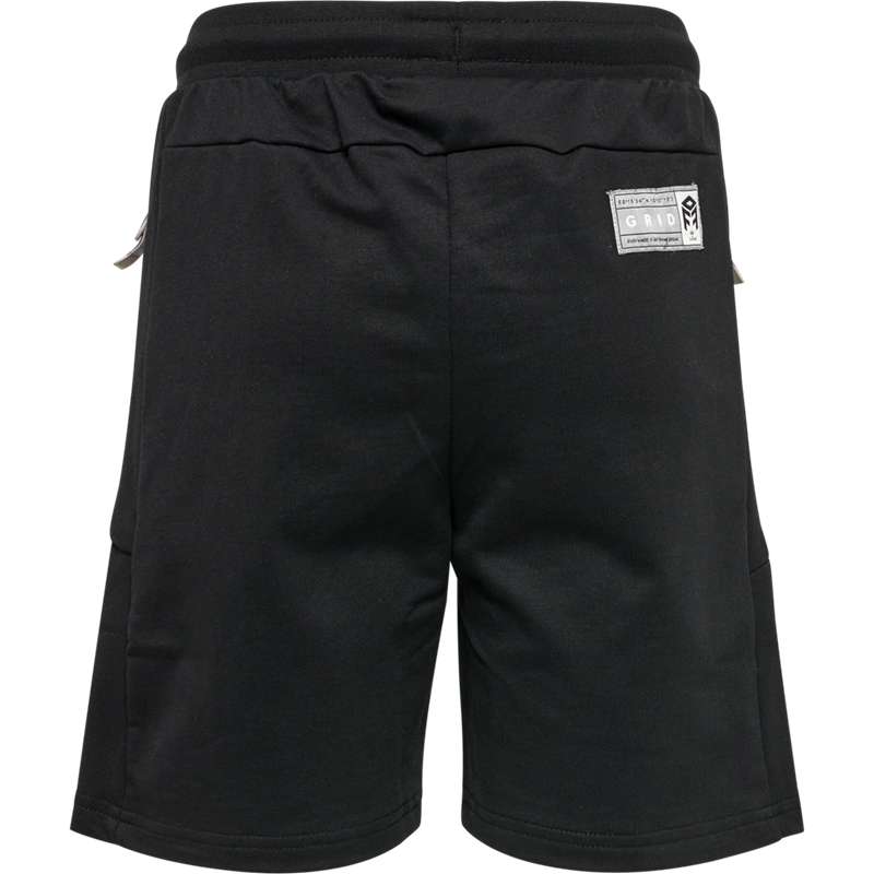 Hummel Move Grid Cotton Dječje Kratke Hlače Crne | 193712-558