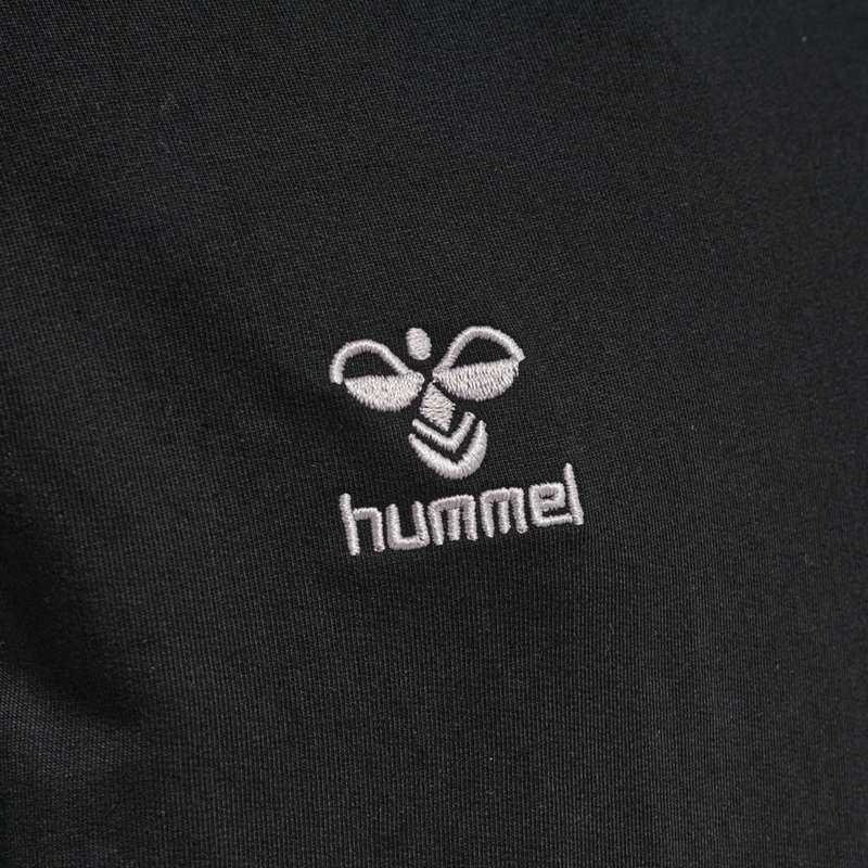 Hummel Move Grid Cotton Dječje Majica s Kapuljačom Crne | 767941-392
