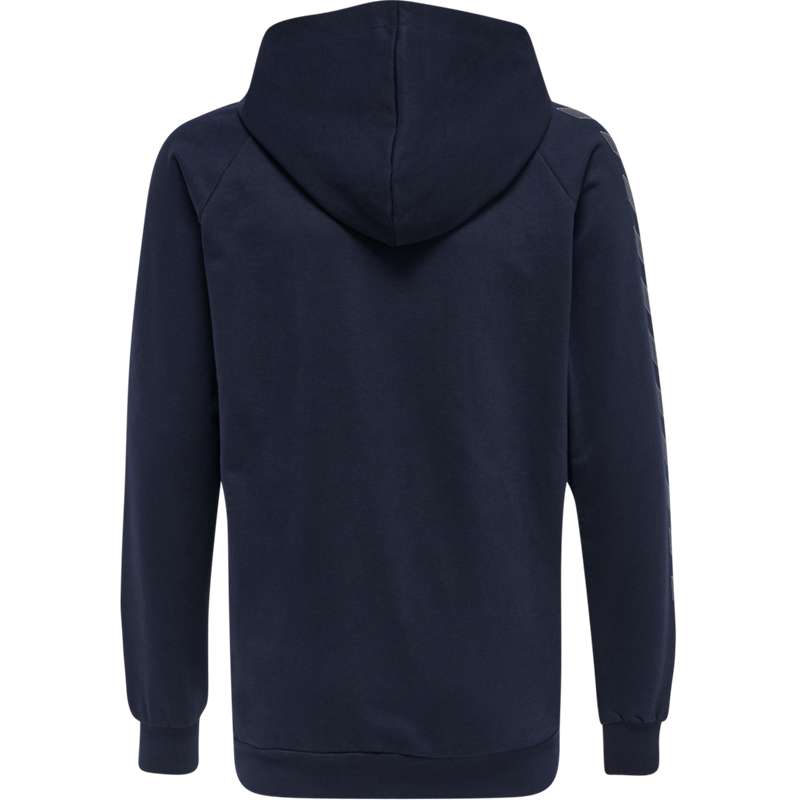 Hummel Move Grid Cotton Dječje Majica s Kapuljačom Tamnoplave | 045729-163