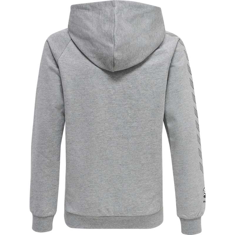 Hummel Move Grid Cotton Dječje Majica s Kapuljačom Sive | 252380-862
