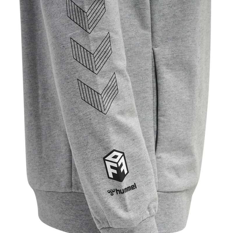 Hummel Move Grid Cotton Muške Dukserice Sive | 347000-062