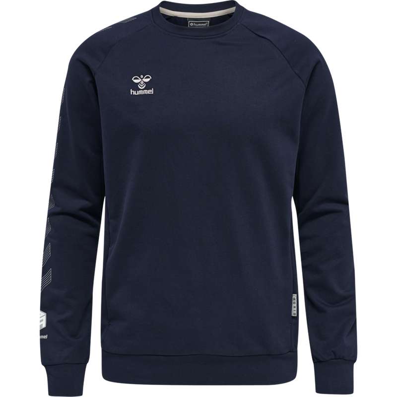 Hummel Move Grid Cotton Muške Dukserice Tamnoplave | 190462-842