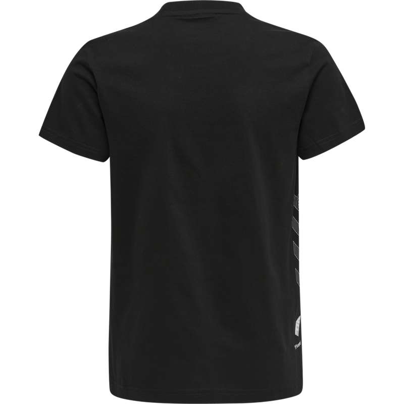 Hummel Move Grid Cotton S/S Kid Dječje Majice Crne | 243856-788
