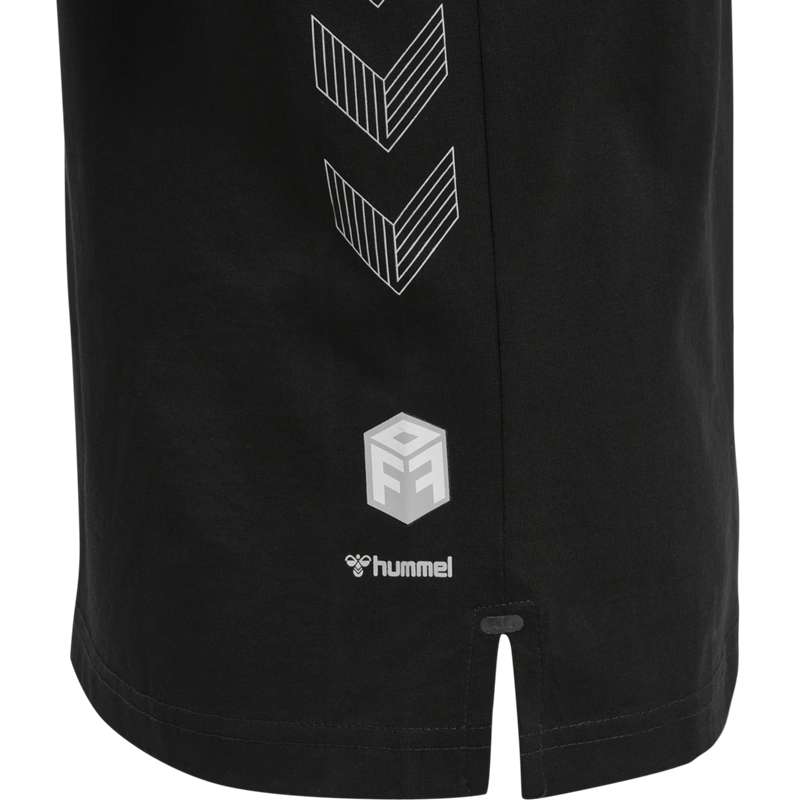 Hummel Move Grid Cotton S/S Kid Dječje Majice Crne | 243856-788