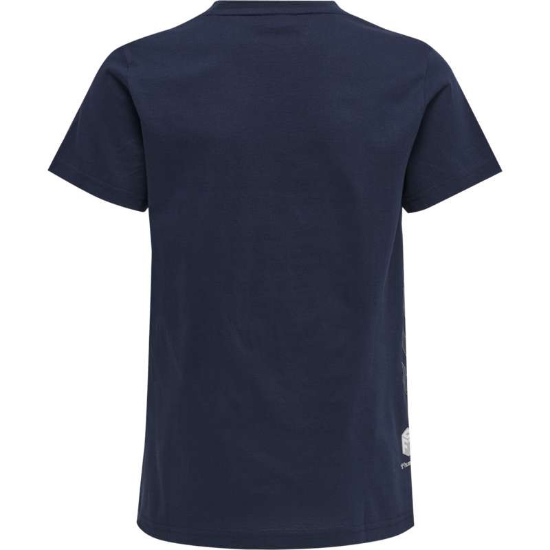 Hummel Move Grid Cotton S/S Kid Dječje Majice Tamnoplave | 027174-819