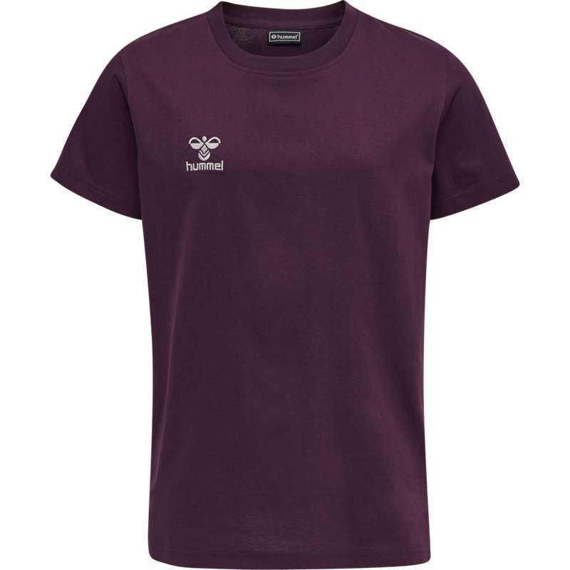 Hummel Move Grid Cotton S/S Kid Dječje Majice Fuksije | 757522-455