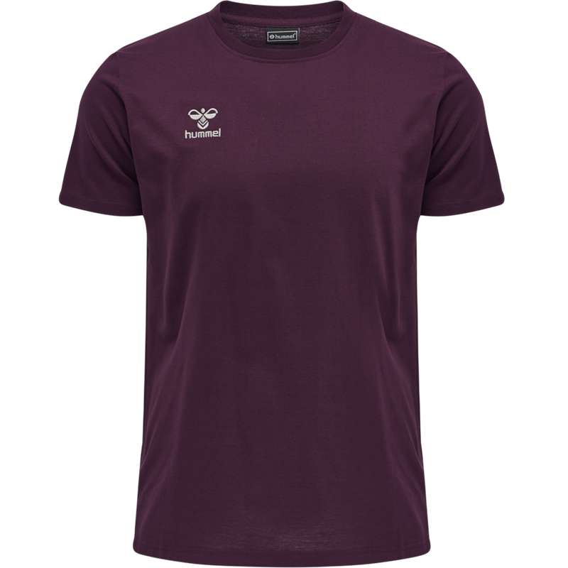 Hummel Move Grid Cotton S/S Muške Majice Bordo | 122797-299