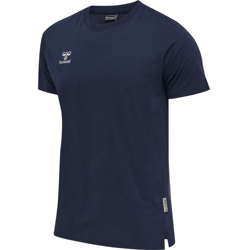 Hummel Move Grid Cotton S/S Muške Majice Tamnoplave | 593716-565