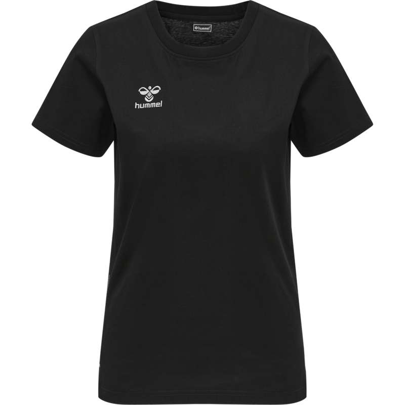Hummel Move Grid Cotton S/S Wom Ženske Majice Crne | 408087-138