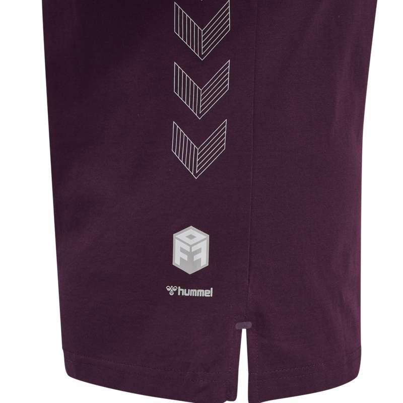 Hummel Move Grid Cotton S/S Wom Ženske Majica bez Rukava Ljubičaste | 445228-179