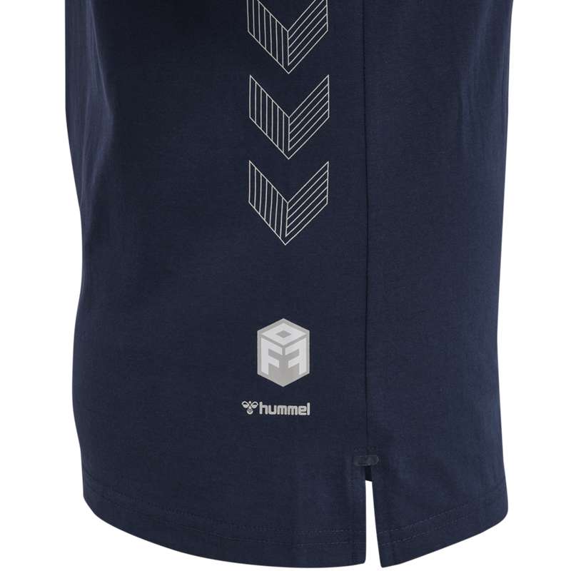 Hummel Move Grid Cotton S/S Wom Ženske Majice Tamnoplave | 119313-464