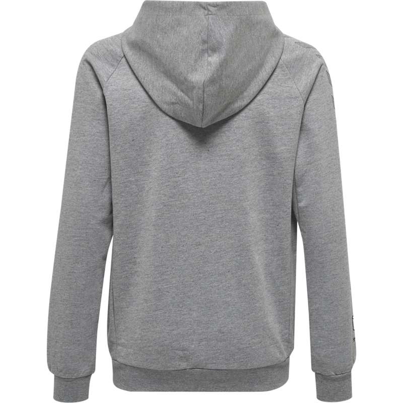 Hummel Move Grid Cotton Zip Dječje Majica s Kapuljačom Sive | 886841-849